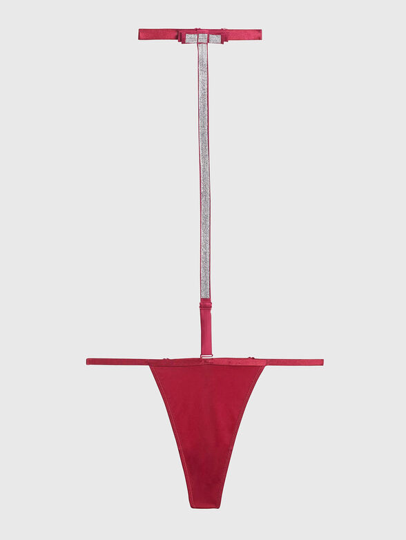 XMAS JOLLY g-string with choker - 4