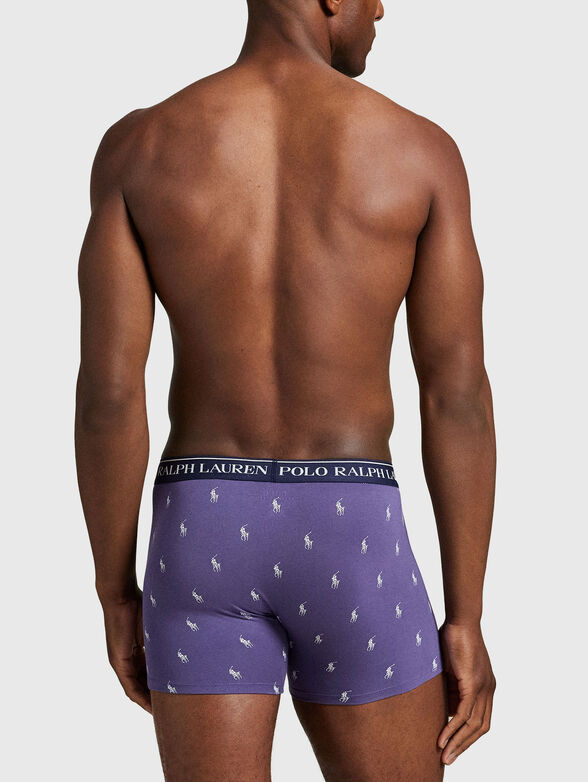 Set of three pairs of cotton boxers - 3