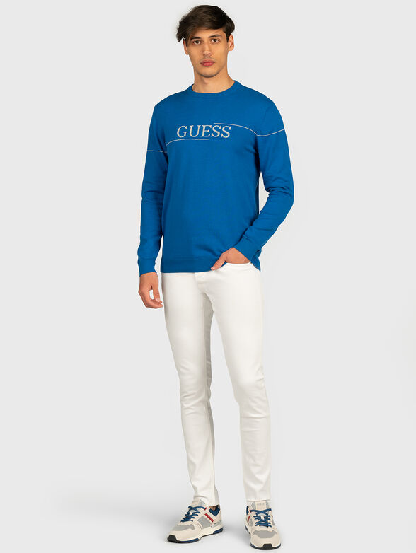 JAY Sweater with a contrasting maxi logo - 4