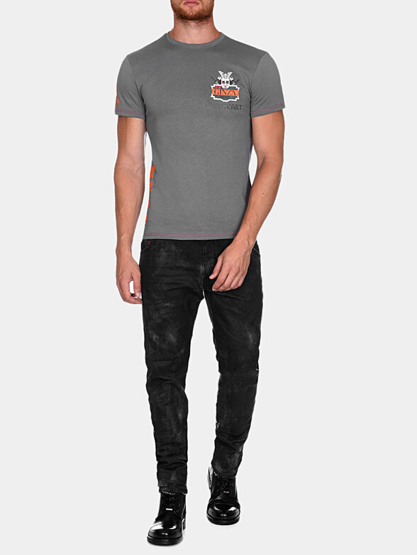 GMTS014 T-shirt with logo print - 1