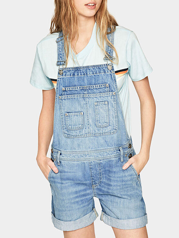 ABBY FABBY Short denim jumpsuit - 1