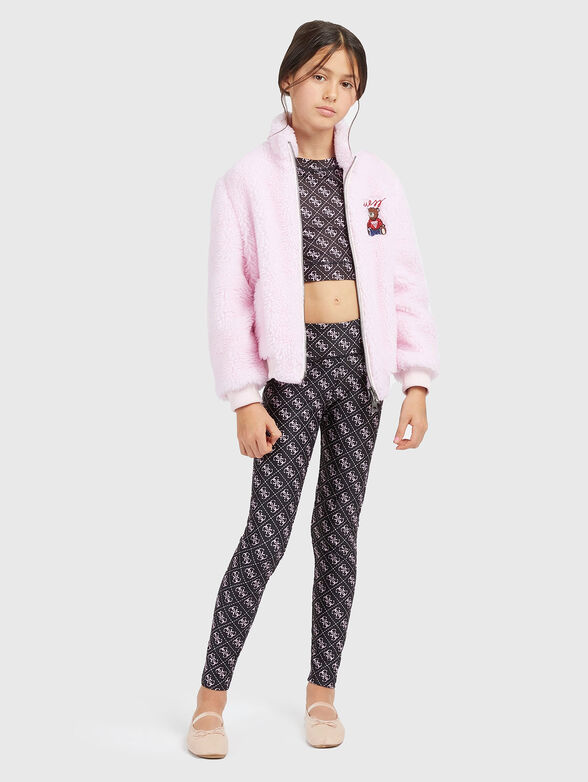 Active bra with 4G monogram print - 2