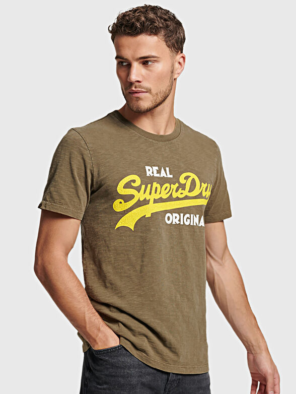 VINTAGE VL REAL green T-shirt - 1