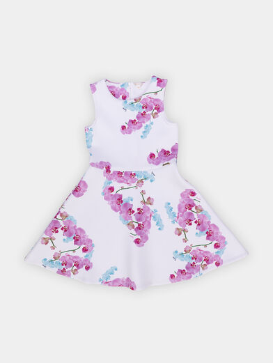Dress with floral print - 1