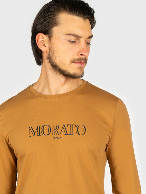 Cotton blouse with logo - 2