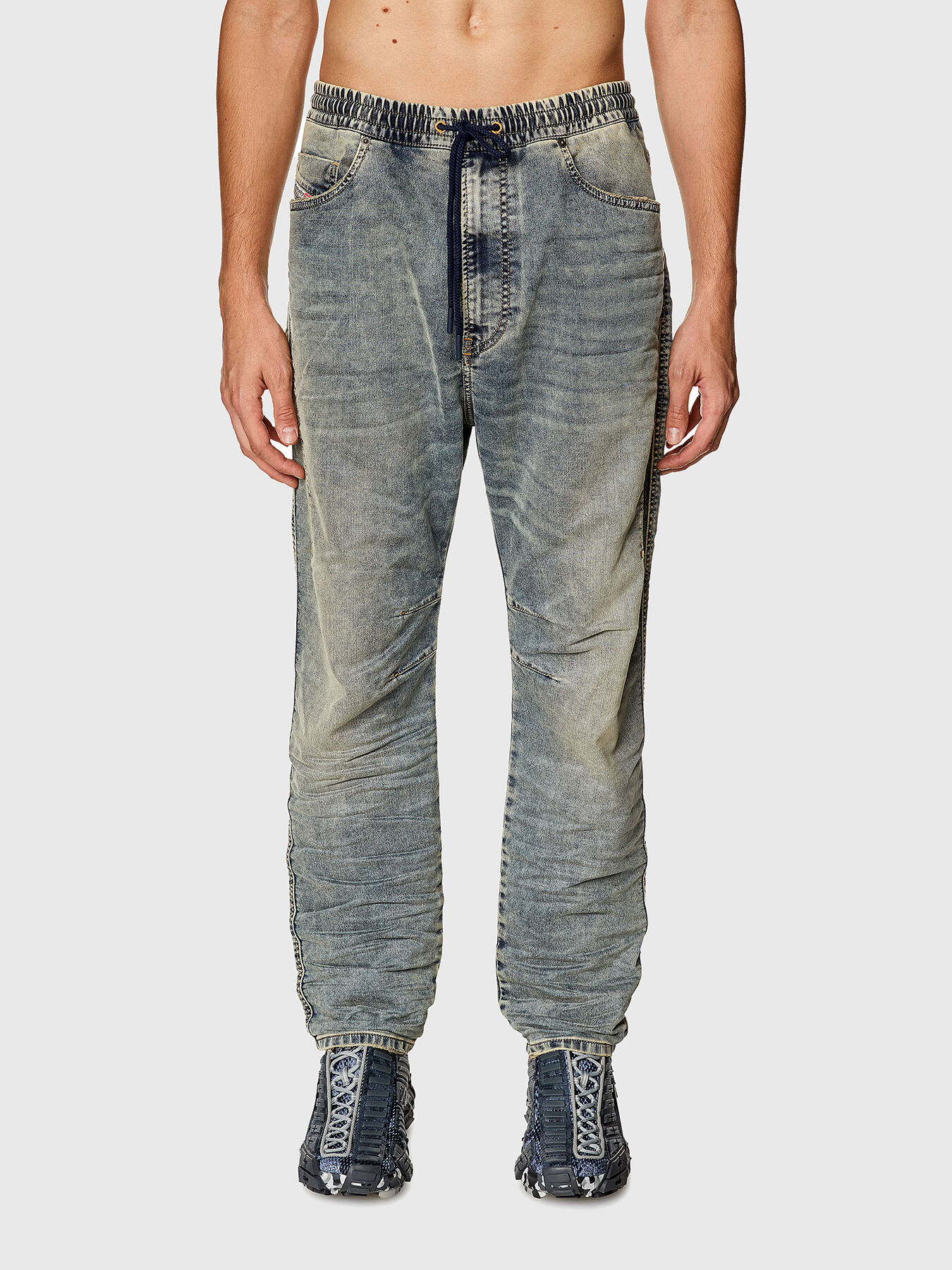Diesel Jogg Jeans Mens Jogger Jeans Diesel KROOLEY-Y-T 068AZ Man
