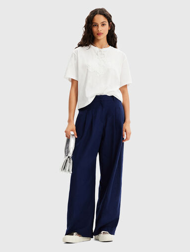 AGUEDA blue trousers - 5