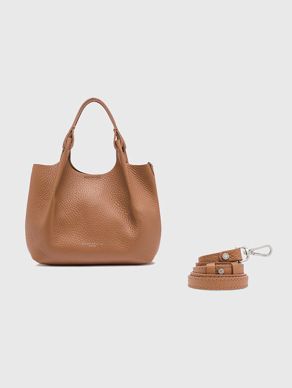 DUA brown leather bag - 5