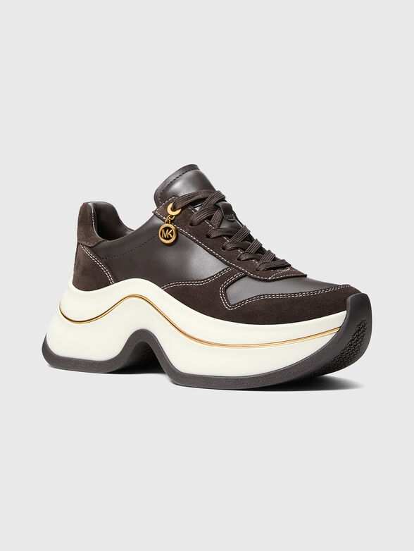 Brown sport shoes - 2