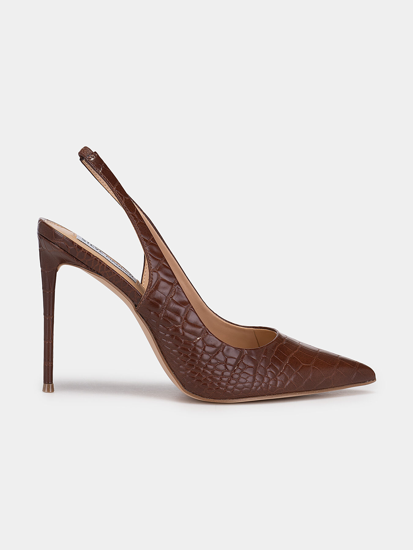 VIVIDLY heeled shoes with croc texture brand STEVE MADDEN