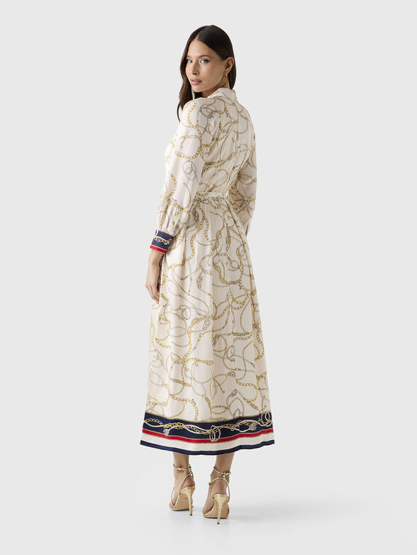 AMANDA print midi dress - 2