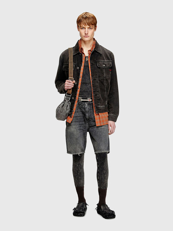 Short denim pants D-FIN  - 3