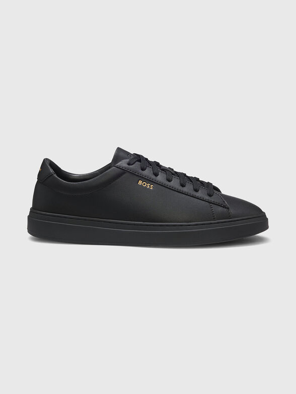 Black sport shoes - 1