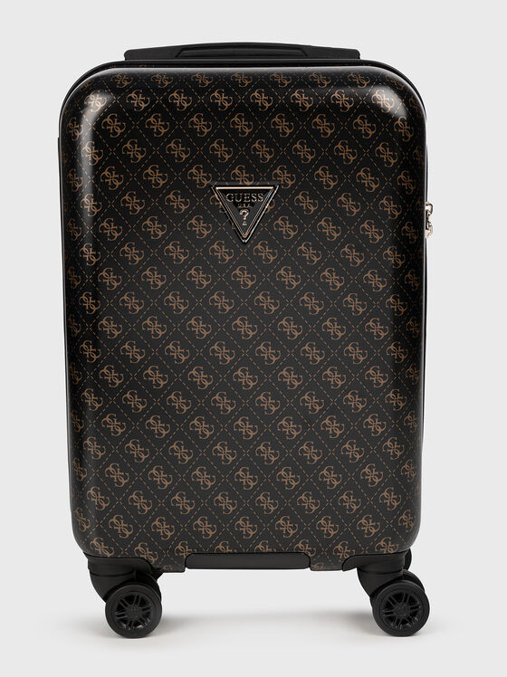 Куфар с монограмен лого принт - 1