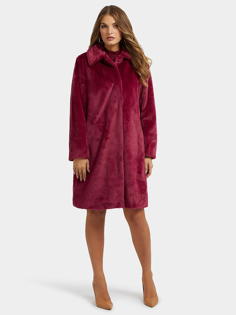 SIMONNE faux fur coat - 3