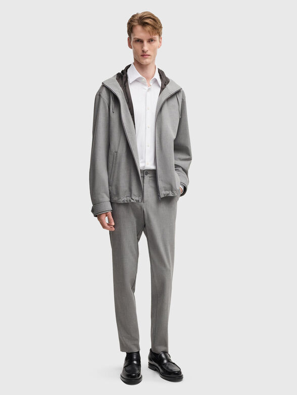 Transition hooded jacket with logo - 2