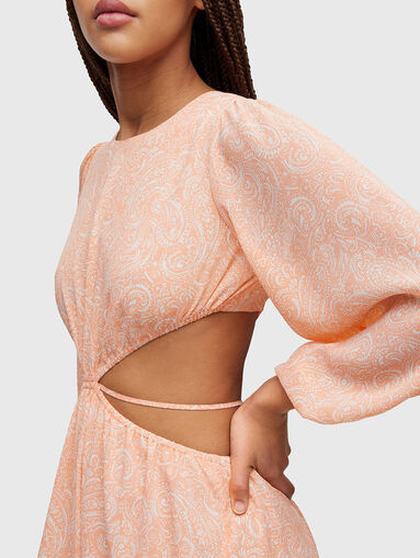 KASMATA dress with cut-out details - 3