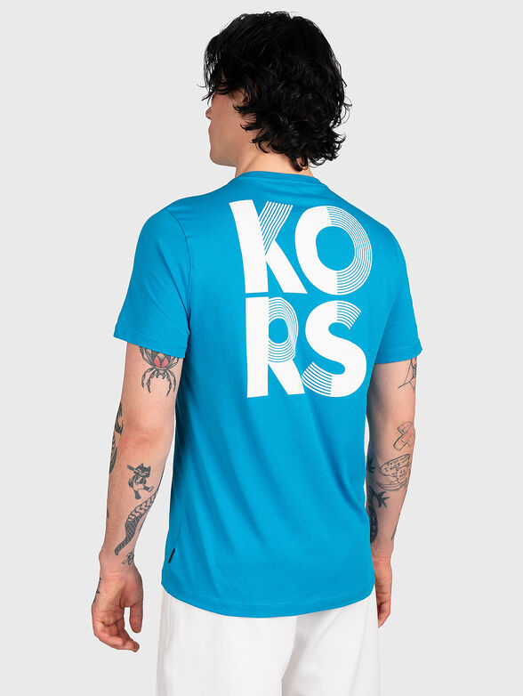 Cotton T-shirt with logo print on the back - 2