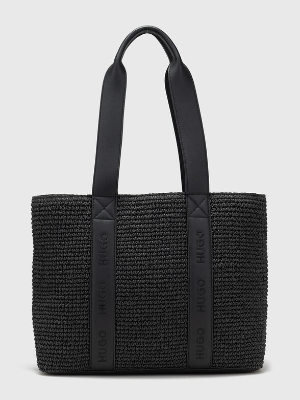 Bag with knitted texture - 1