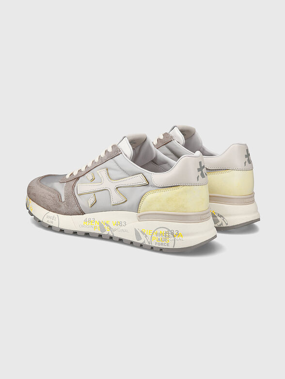 MICK suede sneakers with textile details - 3