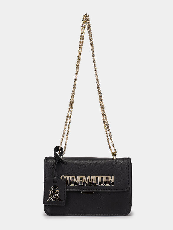 Crossbody bag with golden logo and Saffiano effect - 6