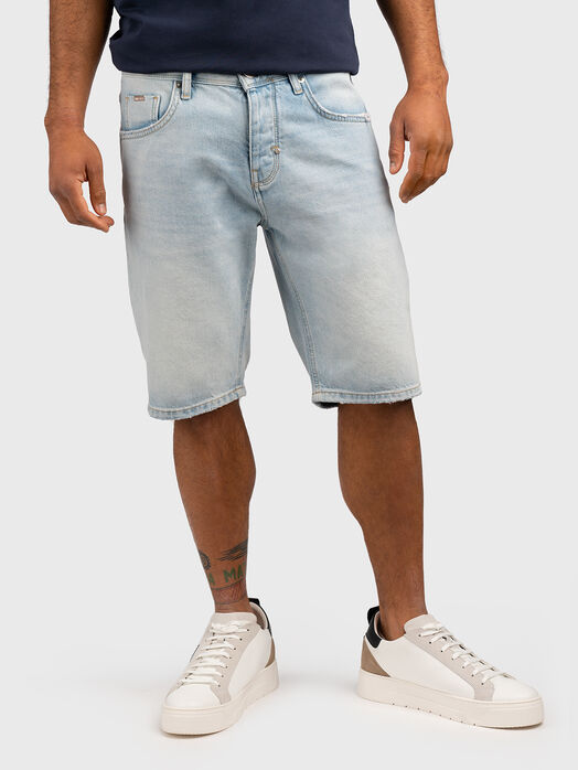 ARGON short jeans in light blue color