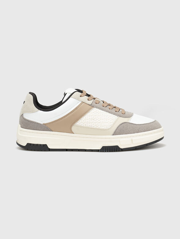 Sneakers with a monogram logo  - 1