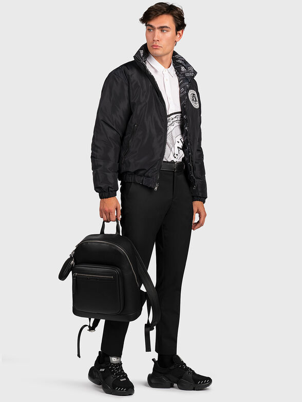 White shirt with logo print - 6