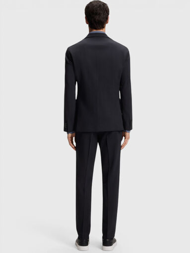 Slim wool blend blazer - 3