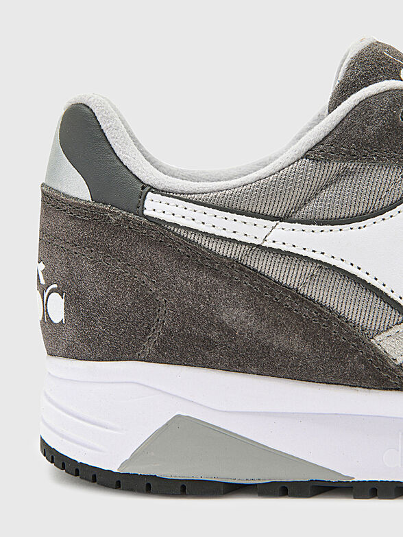 N902 blue sports shoes with contrasting logo - 4