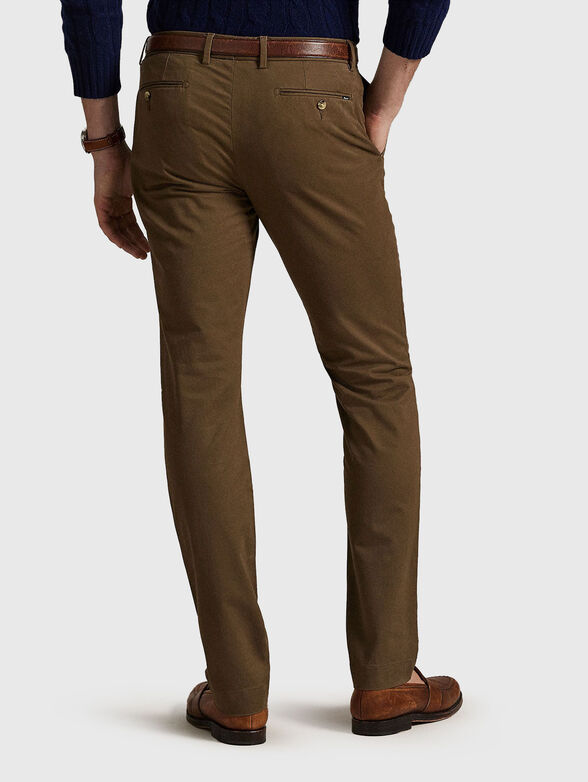 Slim fit brown chino pants - 2