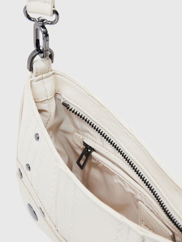 Small bag with logo and accent zip - 6