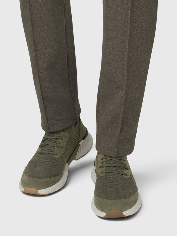 Green sneakers - 2