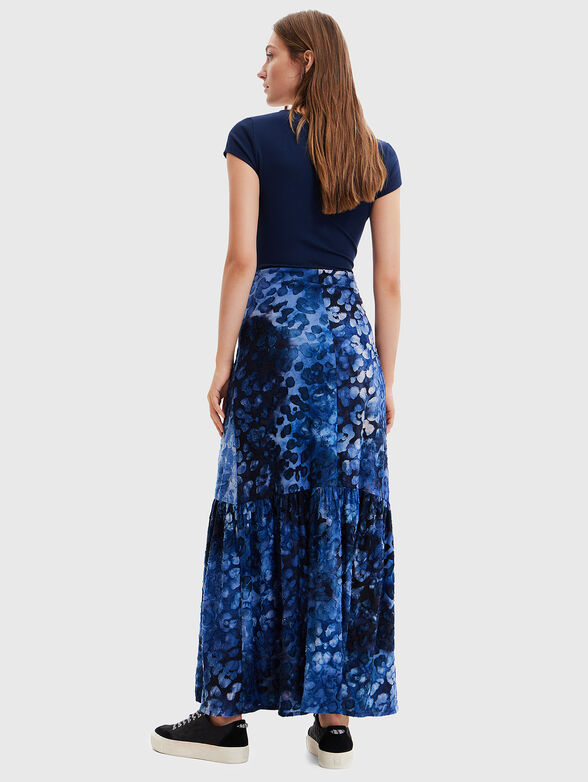 BRIGHTON maxi dress with animal print - 2