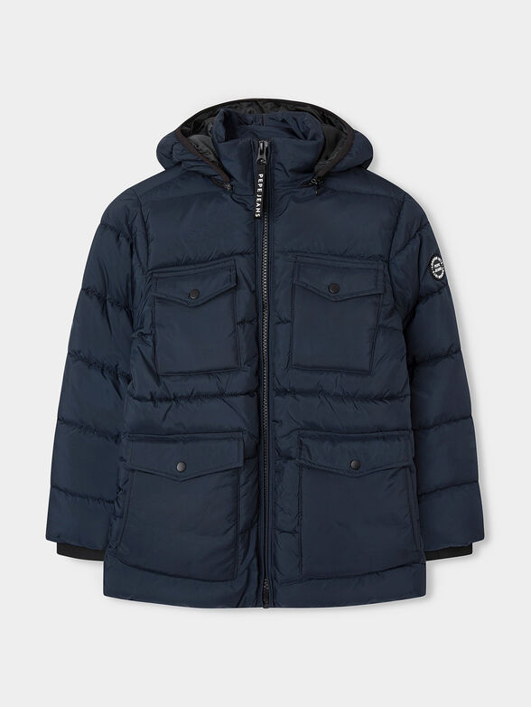 GRANTOWN padded jacket with removable hood - 1