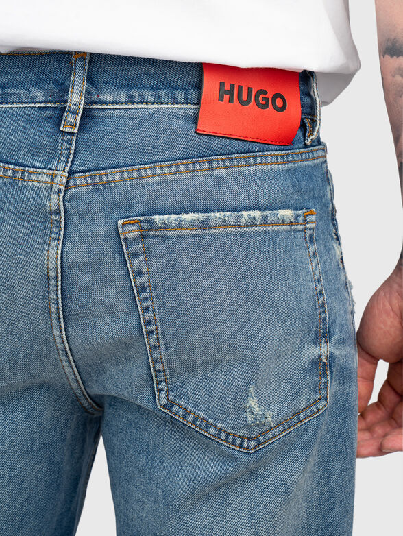 Slim jeans with washed effect - 3