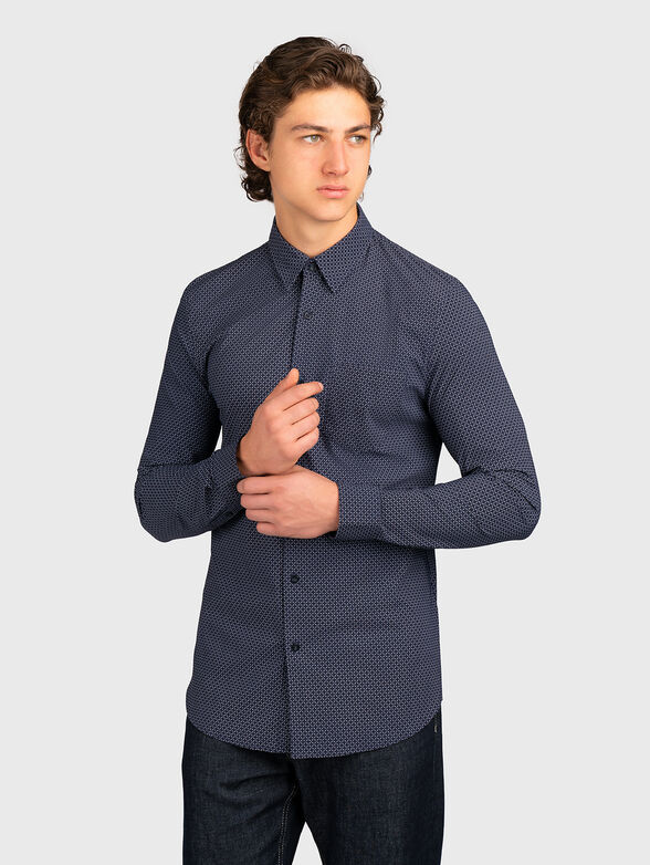 SUNSET dark blue shirt - 0