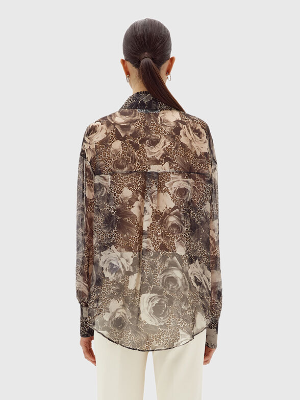Shirt with floral motifs - 2