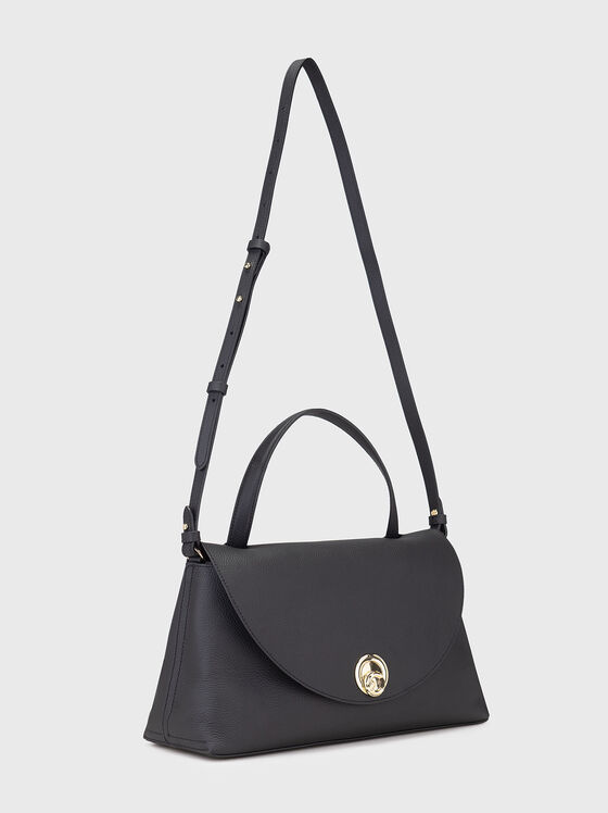 Кожена чанта с гранулиран ефект - 2