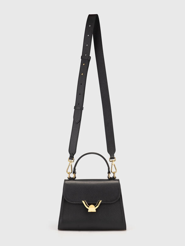 Leather bag with gold details - 2