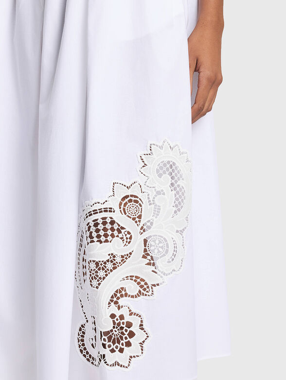 Maki skirt with embroidery and logo detail - 3