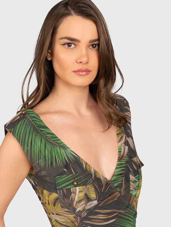 ROSALIND bodysuit with floral print - 4