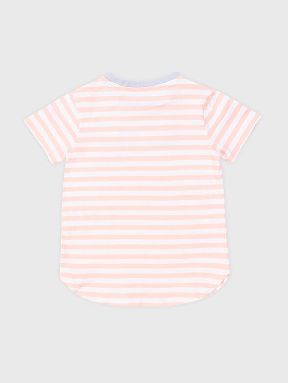 Striped cotton T-shirt - 2