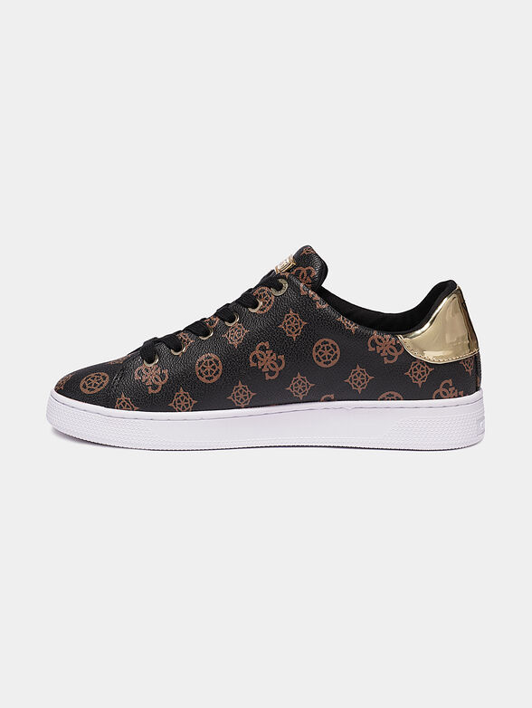 RAZZ Sneakers with logo print and studs - 4