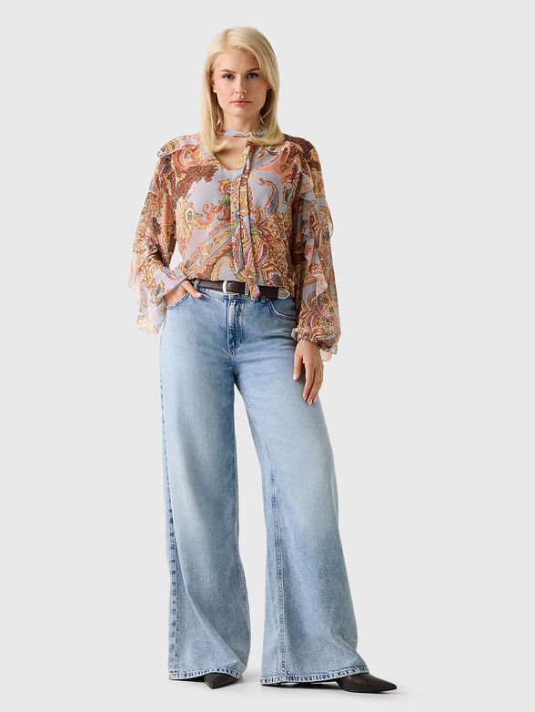 Blouse with paisley motifs  - 2