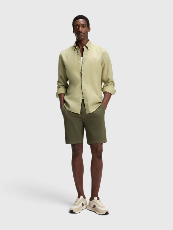 Regular fit linen shirt - 2