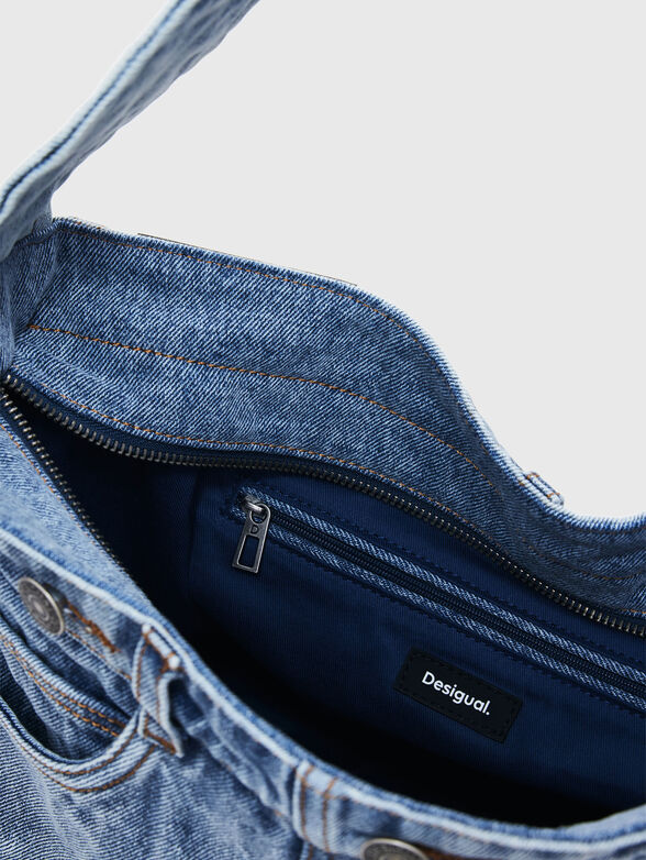 Large denim bag - 6