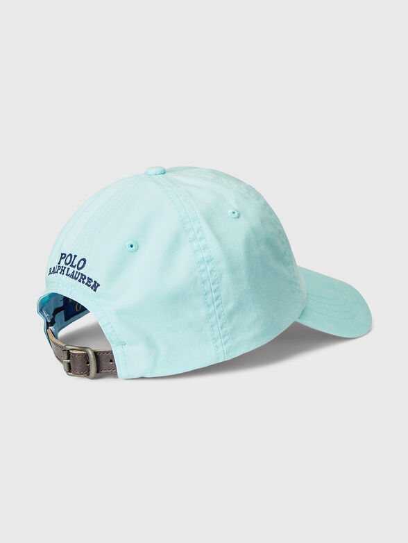 Hat with multicolour logo embroidery - 2