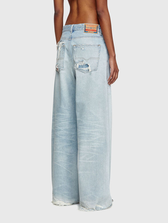 1996 D-SIRE L.30 jeans with accent rips - 2