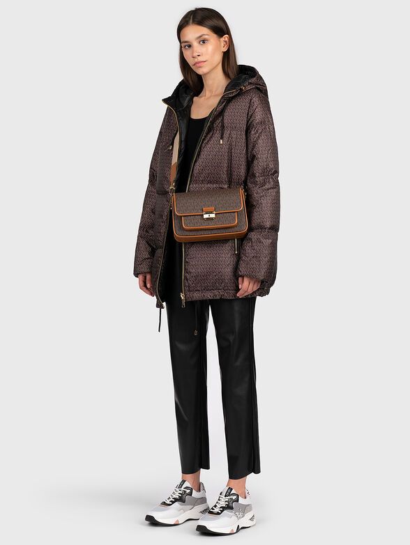 Reversible jacket with monogram print - 2